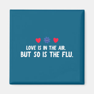 Aimant Nouvelle Air Si Flu Saint-Valentin