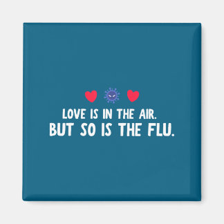 Aimant Nouvelle Air Si Flu Saint-Valentin