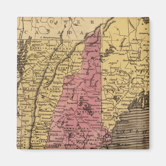 Aimant Nouvelle-Angleterre 4 (Devant)