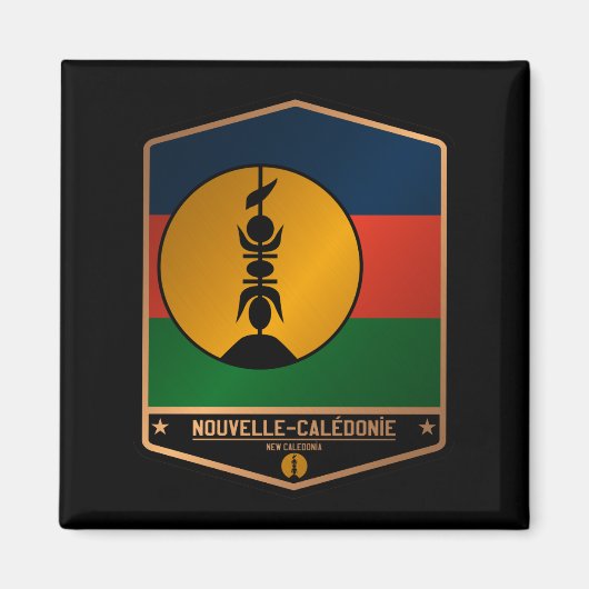 Aimant Nouvelle-Calédonie (Devant)