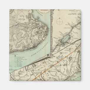 Aimant Nouvelle carte de la province de Québec