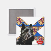 Aimant Nouvelle-Écosse Scottish Terrier (Recto/Verso)