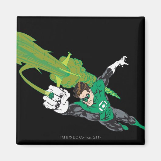 Aimant Nouvelle lanterne verte 5 (Devant)