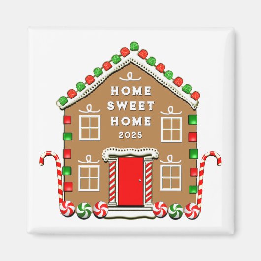 Aimant Nouvelle Maison 2025 (Devant)