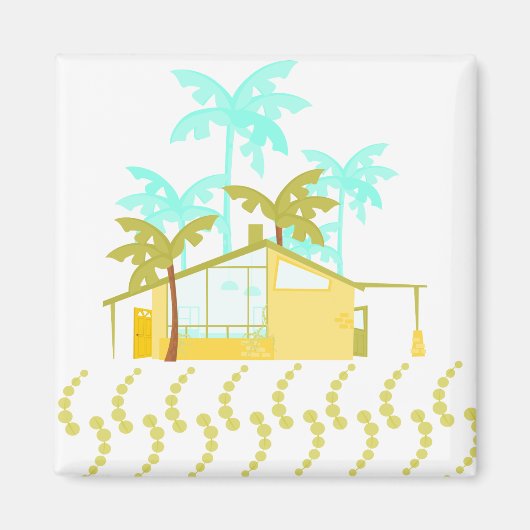 Aimant Nouvelle maison dans les Palms (Devant)