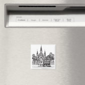 Aimant Nouvelle-Orléans, Louisiane (In Situ (Lave-vaisselle))