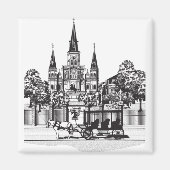 Aimant Nouvelle-Orléans, Louisiane (Devant)