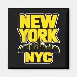 Aimant Nouvelle ville de New York skyline bronx queens ma