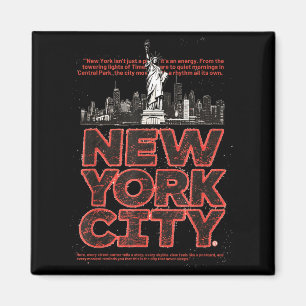 Aimant Nouvelle ville de New York Statue de la Liberté