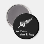 Aimant Nouvelle-Zélande (Recto/Verso)