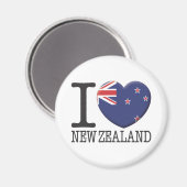 Aimant Nouvelle-Zélande (Recto/Verso)