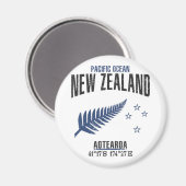 Aimant Nouvelle-Zélande (Recto/Verso)