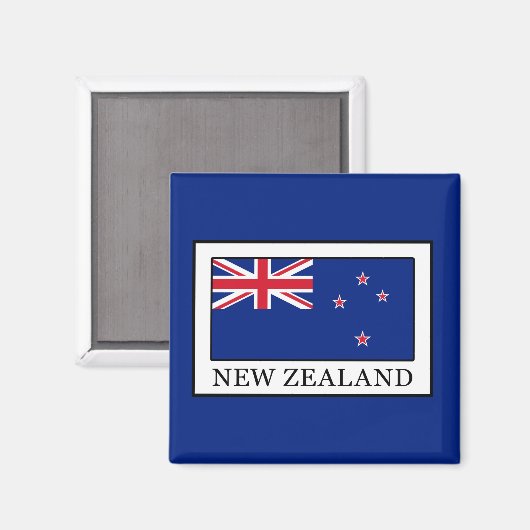 Aimant Nouvelle-Zélande (Recto/Verso)