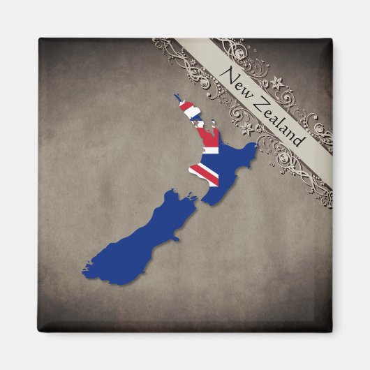 Aimant Nouvelle-Zélande (Devant)