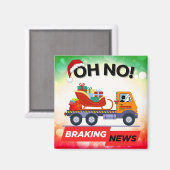 Aimant NOUVELLES DE FREINAGE - Retard de livraison Père N (Recto/Verso)