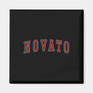Aimant Novato Californie Souvenir Vacances Style Collégia