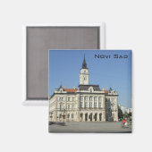 Aimant Novi Sad - Hôtel de Ville (Recto/Verso)