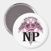 Aimant NP PINK Caduceus (Recto/Verso)