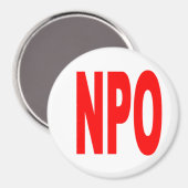 Aimant NPO - Round (Recto/Verso)