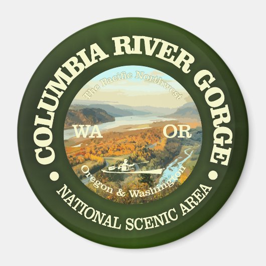 Aimant NSA de Columbia River Gorge (Devant)