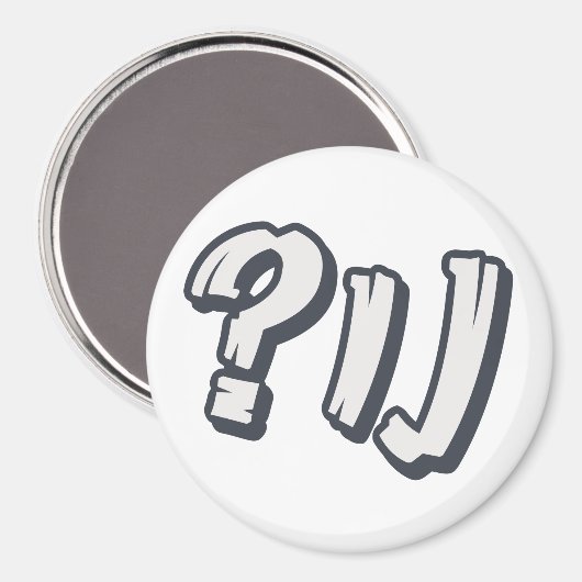 Aimant "NU ?" yiddish - L'expression juive parfaite (Recto/Verso)