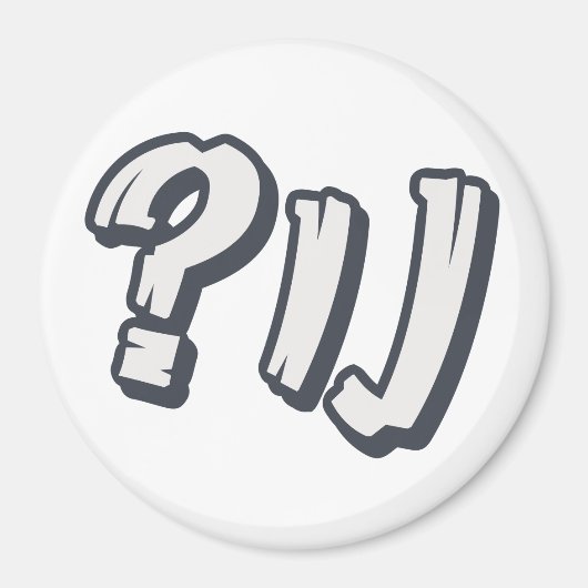 Aimant "NU ?" yiddish - L'expression juive parfaite (Devant)