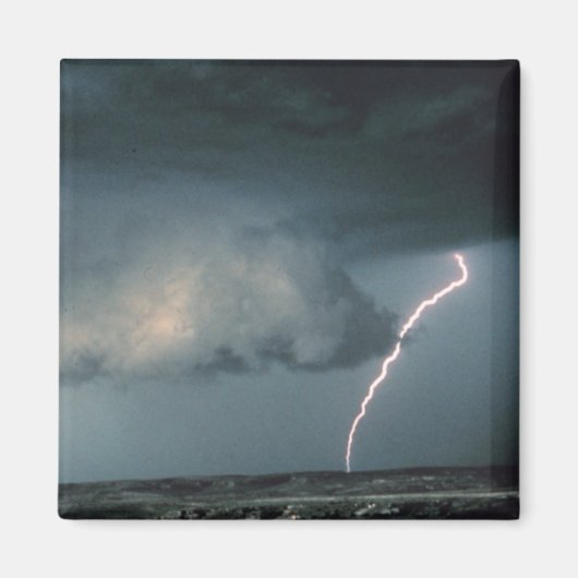 Aimant Nuage de mur avec éclairs (Devant)