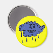 Aimant Nuage de pluie (Recto/Verso)