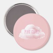 Aimant Nuage Rose (Recto/Verso)