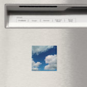 Aimant Nuages blancs doux (In Situ (Lave-vaisselle))
