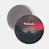 Aimant Nuages brûlants, brouillard et monographie des mon (Recto/Verso)