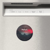 Aimant Nuages brûlants, brouillard et monographie des mon (In Situ (Lave-vaisselle))