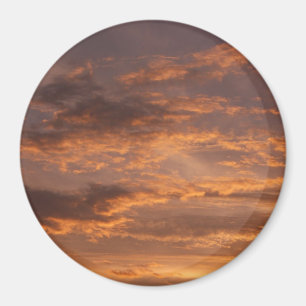 Aimant Nuages de coucher de soleil I Photographie de ciel