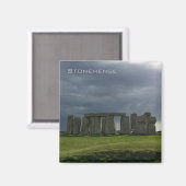 Aimant Nuages de tempête sur Stonehenge (Recto/Verso)