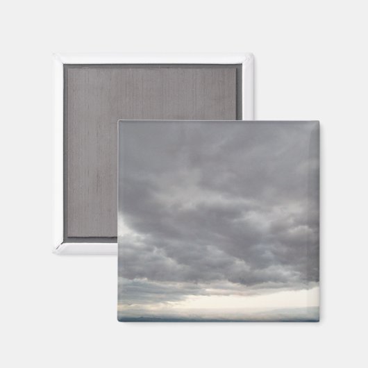 Aimant Nuages gris (Recto/Verso)