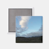 Aimant Nuages matinaux dans le parc national de Grand Tet (Recto/Verso)