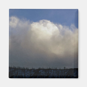 Aimant Nuages sur la crête