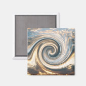 Aimant Nuages tordus....... (Recto/Verso)