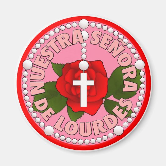 Aimant Nuestra Señora de Lourdes (Devant)