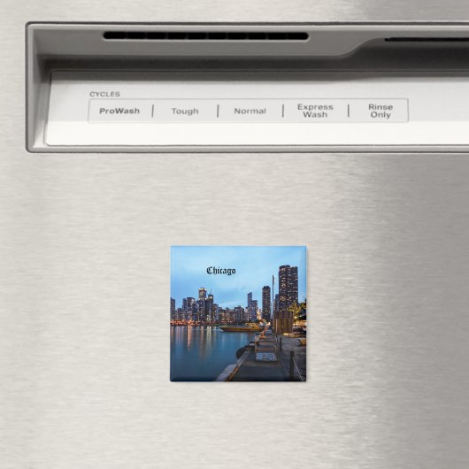 Aimant Nuit À Navy Pier (In Situ (Lave-vaisselle))