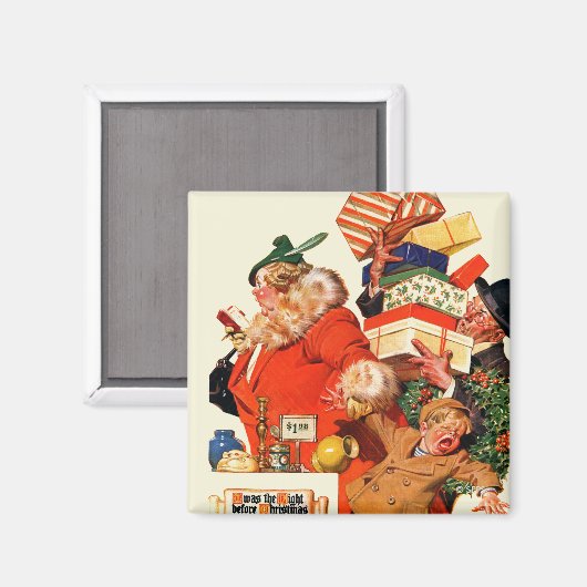 Aimant Nuit avant Noël (Recto/Verso)