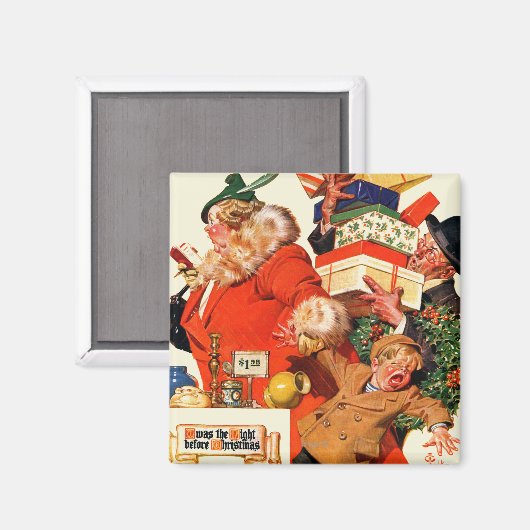 Aimant Nuit avant Noël (Recto/Verso)