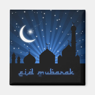 Aimant Nuit Bleue Mosquée de l'Aïd