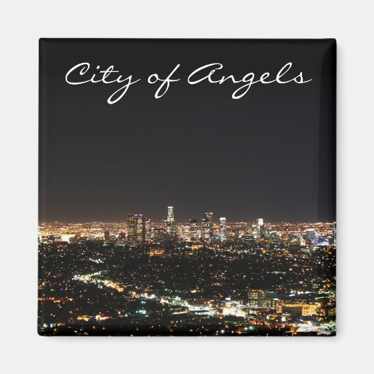 Aimant Nuit de Los Angeles (Devant)