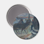 Aimant Nuit de Noël (La Bénédiction des Oxen) (Recto/Verso)