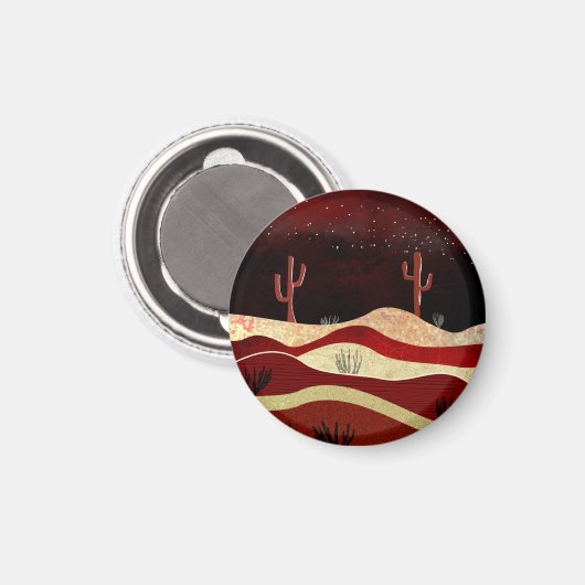 Aimant Nuit du désert (Recto/Verso)