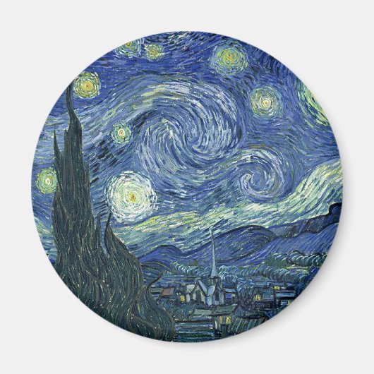 Aimant Nuit étoilée (Devant)
