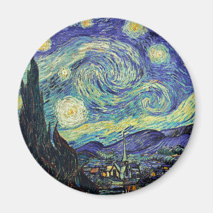 Aimant Nuit étoilée par van Gogh