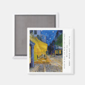 Aimant Nuit étoilée par Vincent van Gogh (Recto/Verso)