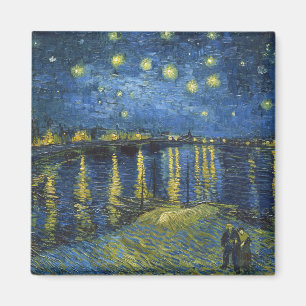 Aimant Nuit étoilée sur le Rhône par Vincent van Gogh